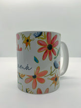Load image into Gallery viewer, Floral Pattern "Mamá" Mug